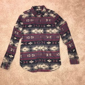Men’s American Eagle Southwestern Print Shirt